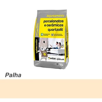 REJUNTE P/ PORC. RESINADO 1KG PALHA
