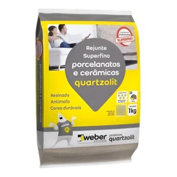 REJUNTE P/ PORC. RESINADO 1KG GRAFITE