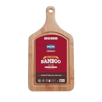 Tábua de Carne Bambu 38x20cm Mor