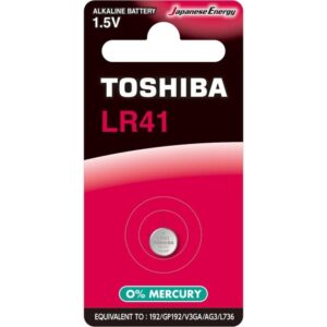 BATERIA ALCAL.LR41 75261 TOSHIBA