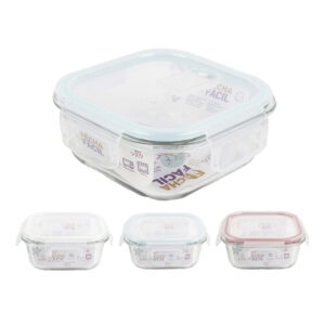 Pote Herm. Vidro 500ML Facilite